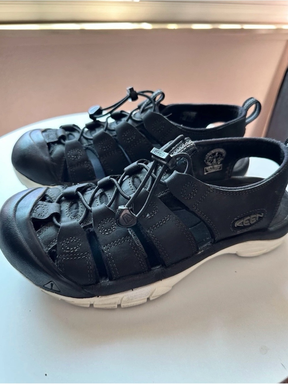 Keen Black Closed-Toe Kids' Sport Sandals